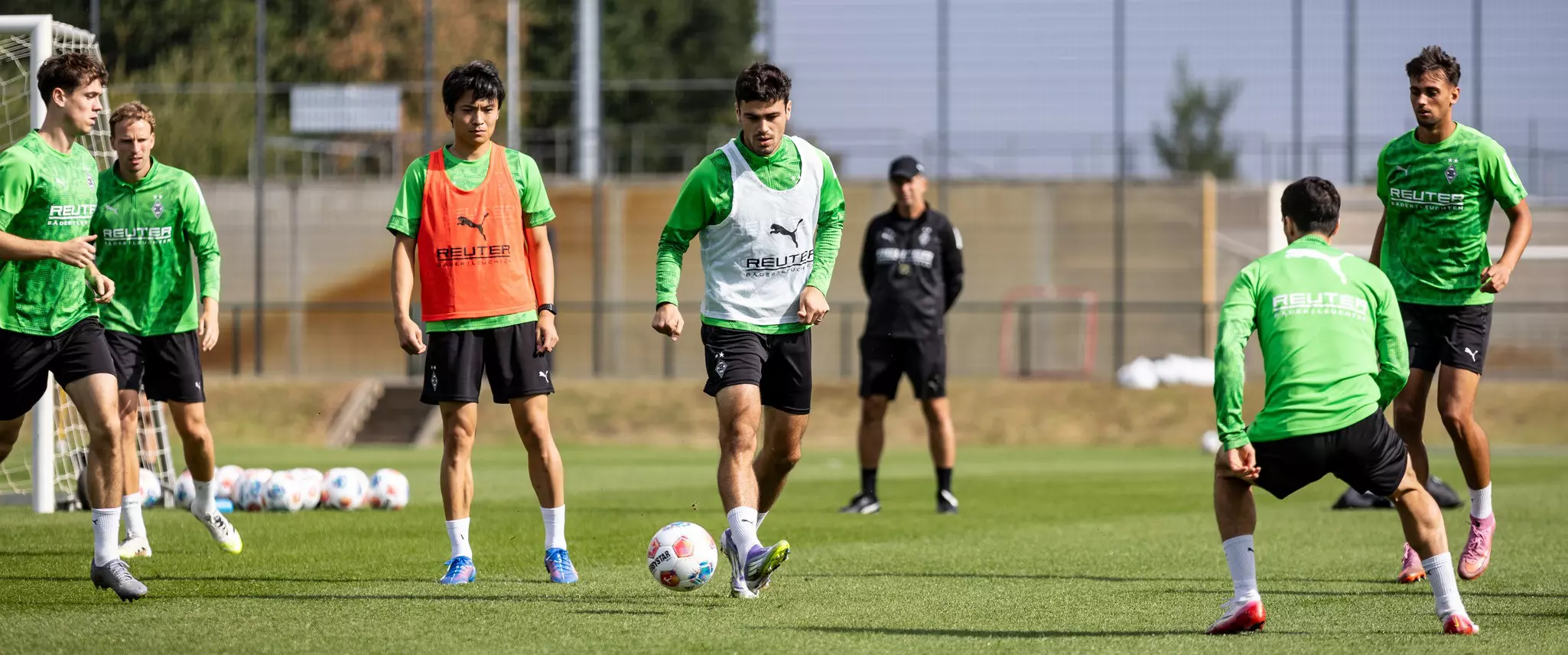 Reyna në Fohlenelf në trajnimin e ekipit – Borussia Mönchengladbach