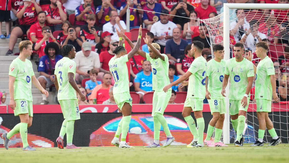 Me Video: Dy herë e kuqe kundër Mallorca: Barcelona fillon sezonin me besim