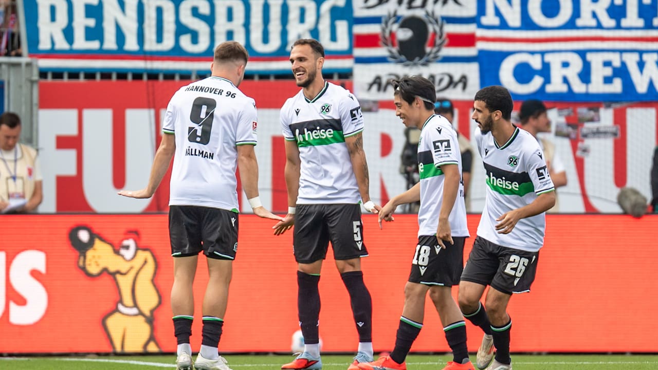 2: 1 në Kiel! Hannover 96 Feston me një valle të Paqësorit Jubile dhe Penguin | sport