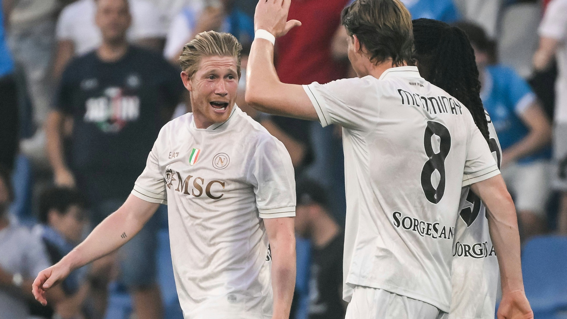 De Bruyne qëllon Napolin për fitoren e hapjes