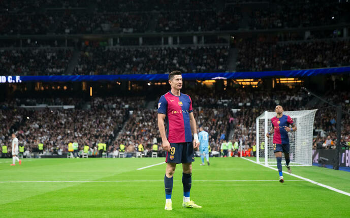 Real Madrid vs FC Barcelona 0: 4 – 141 sekonda për Lewandowski