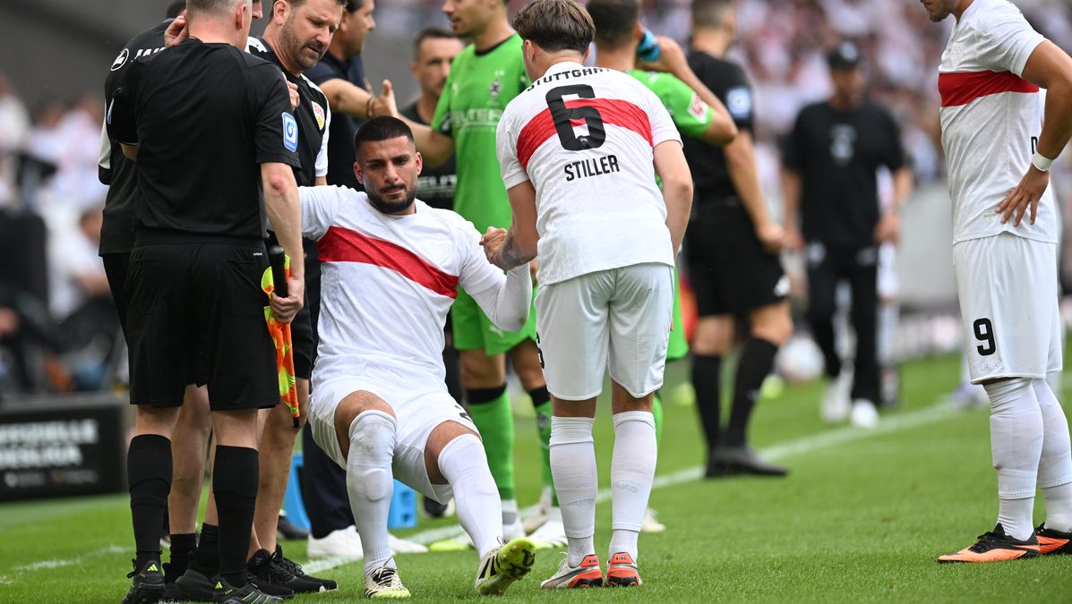 Lëndimi i gjurit? VFB Stuttgart është i shqetësuar për Sturm Star Deniz Undav
