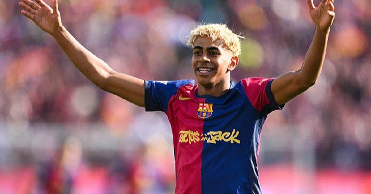 Lamine Yamal qëllon një super gol dhe vendos një rekord në ditën e humbjes së Barcelonës Lamine Yamal qëllon një super gol dhe vendos një rekord në ditën e humbjes së Barcelonës