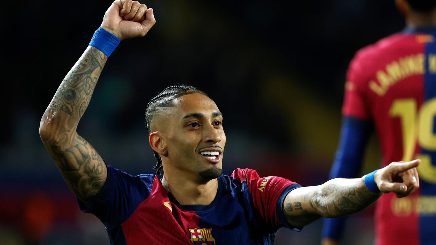 Liga e Futbollit Spanjoll: Barcelona në Torrausch: Fünferpack në gjysmën