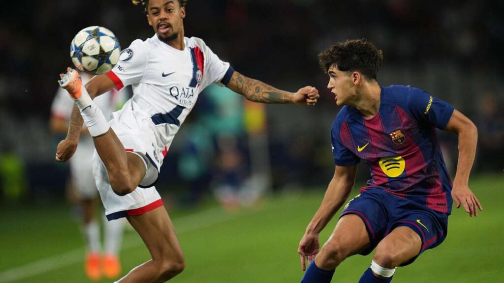 Liga e Kampionëve: Mbrojtja e Kampionit Paris Saint -Germain fiton vonë në Barcelona - në mbarë vendin
