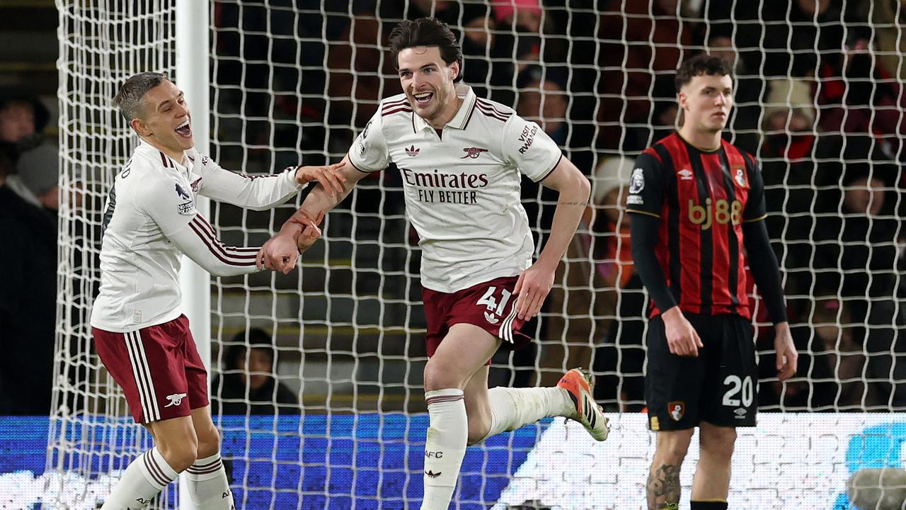 Premier League: Dyqafuesi Rice drejton Arsenalin drejt fitores në Bournemouth
