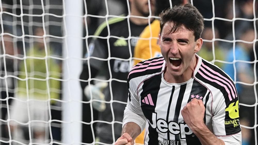 andrea cambiaso bejubelt seinen treeffer 1