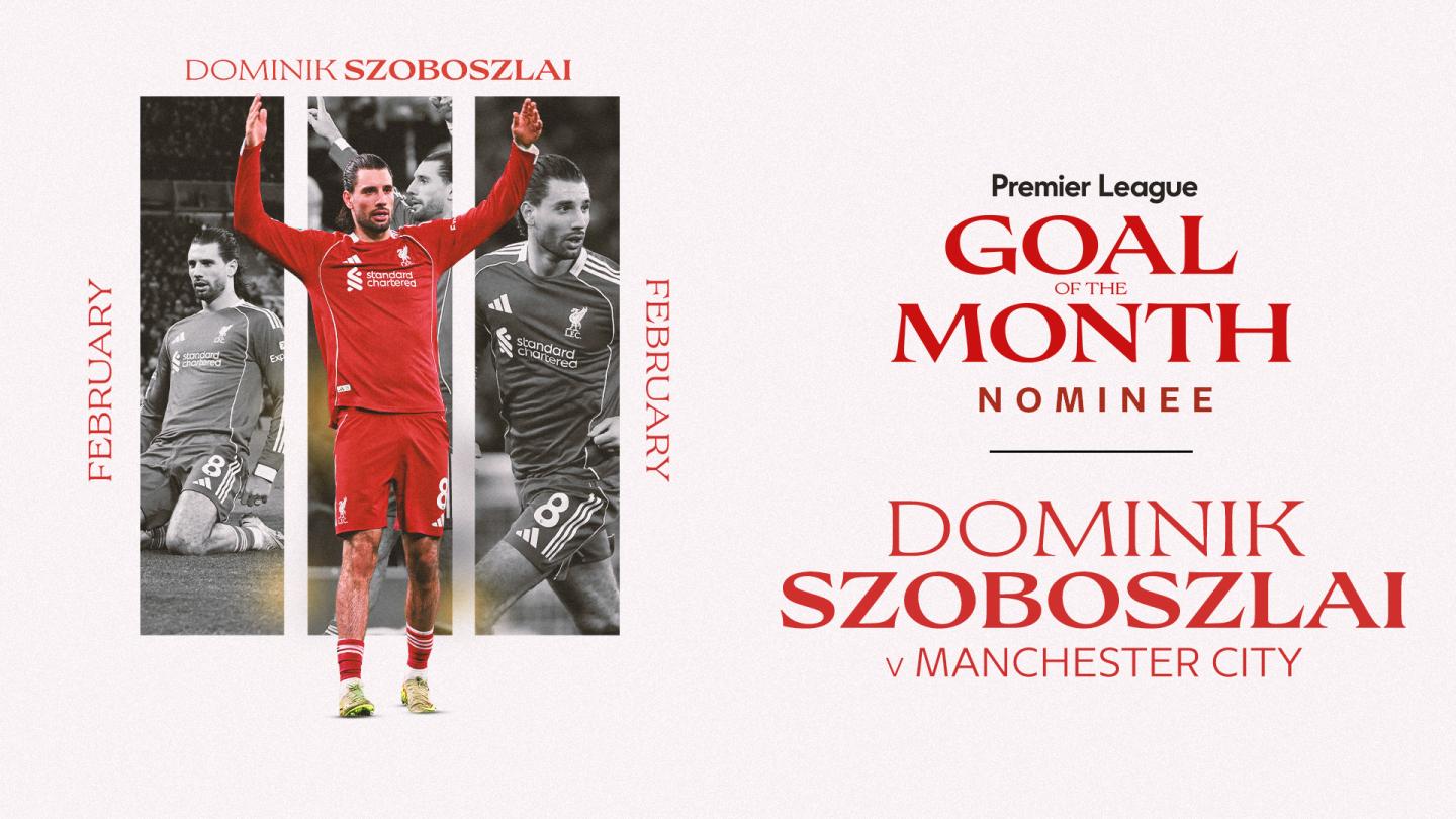 Goditja e lirë e Dominik Szoboszlai është nominuar për golin e muajit në Premier League