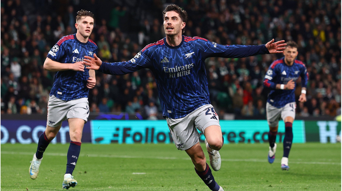 “Momenti magjik” i Havertz-it shpengon Arsenalin – vendin e pestë në Ligën e Kampionëve për Premier League