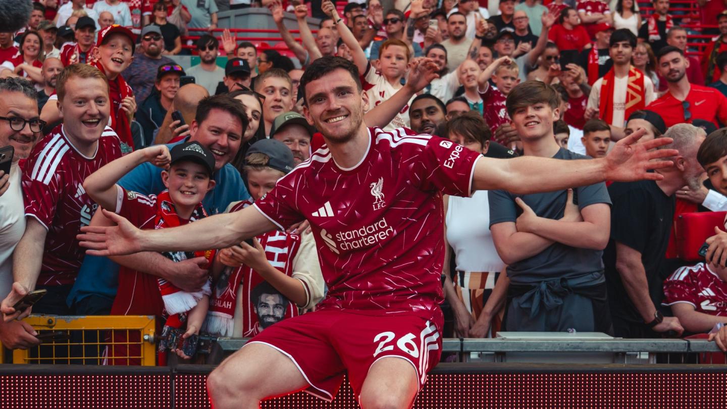 Një prej nesh: Si Andy Robertson krijoi një lidhje të përjetshme me mbështetësit e Liverpool-it