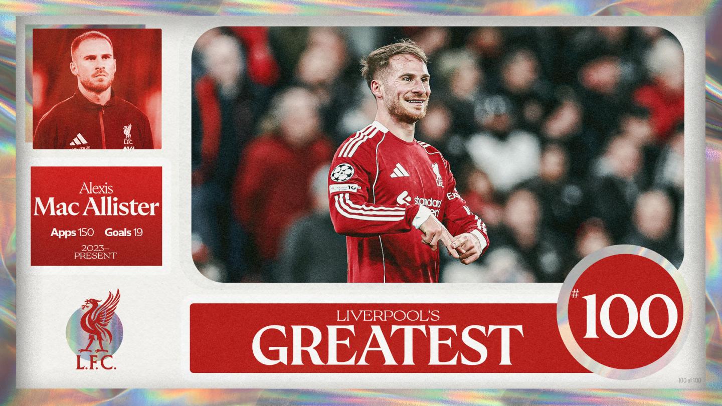 Më i madhi i Liverpool – Numri 100: Alexis Mac Allister