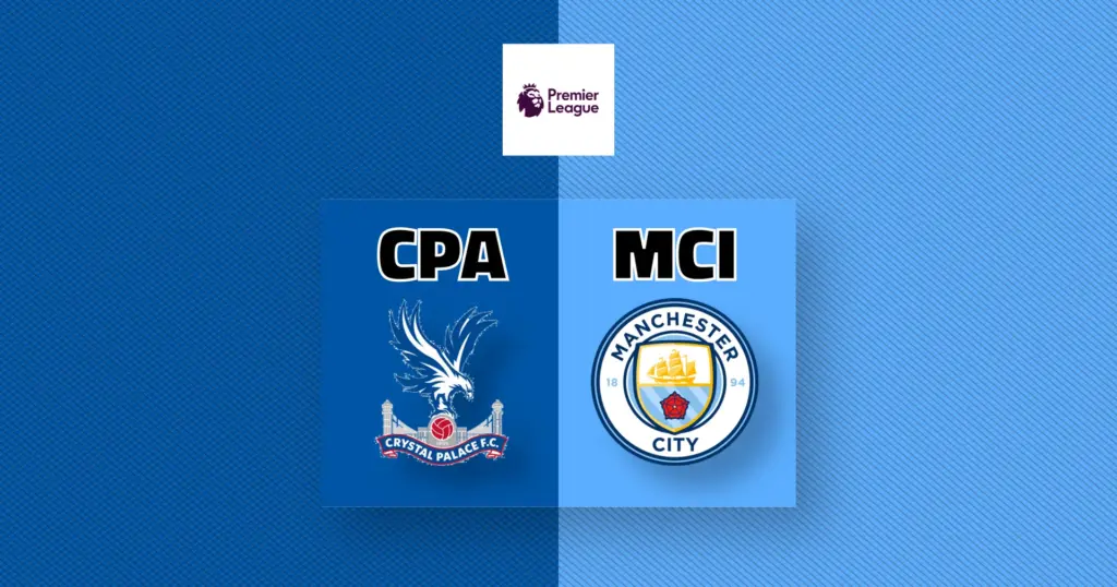 Drejtpërdrejtë Crystal Palace - Manchester City 1:4 LIVE